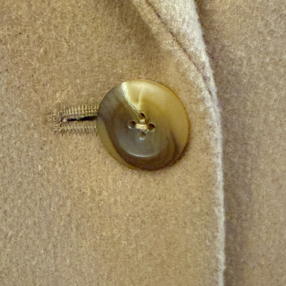 New! Gap Oversized Car 3-button Classic Camel Car Coat - Picture 5 of 15